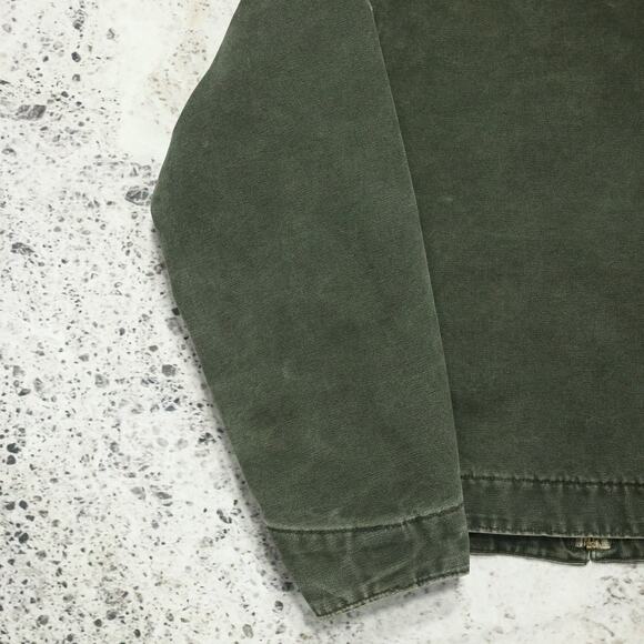 Vintage Carhartt J97 MOS Green Detroit Jacket Size Small - Picture 12 of 16